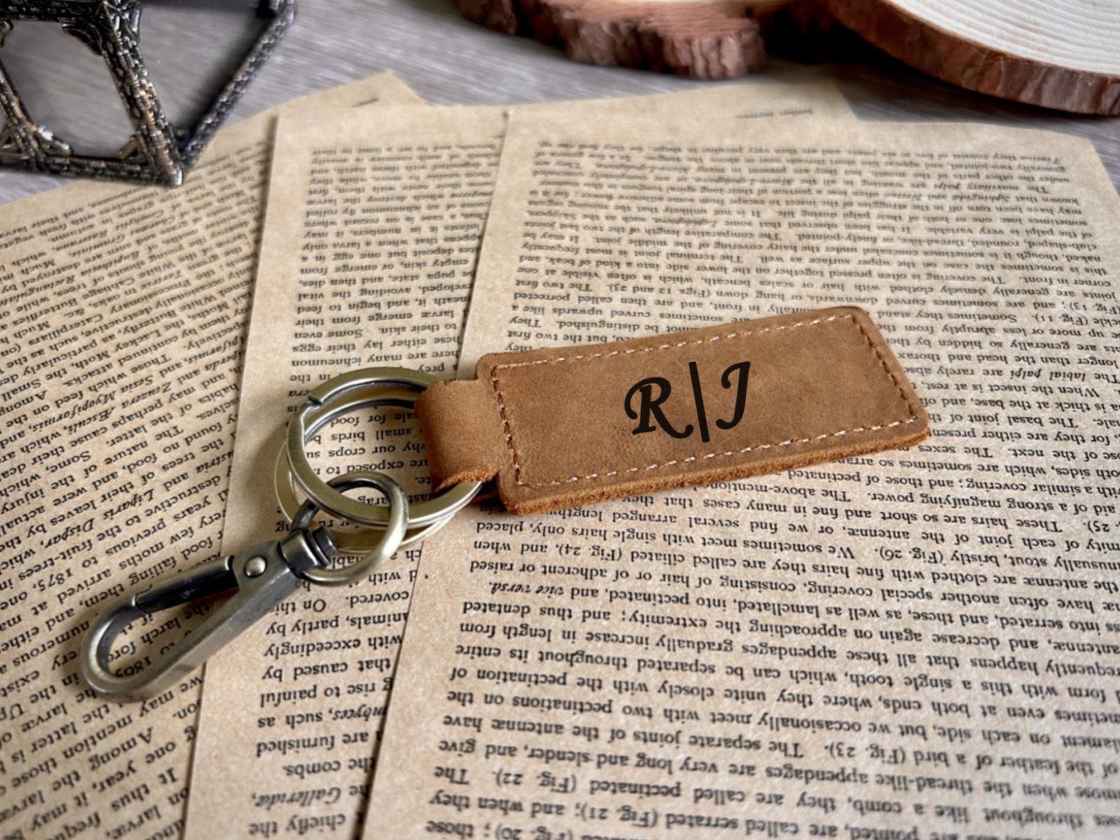 Genuine Leather Keychain