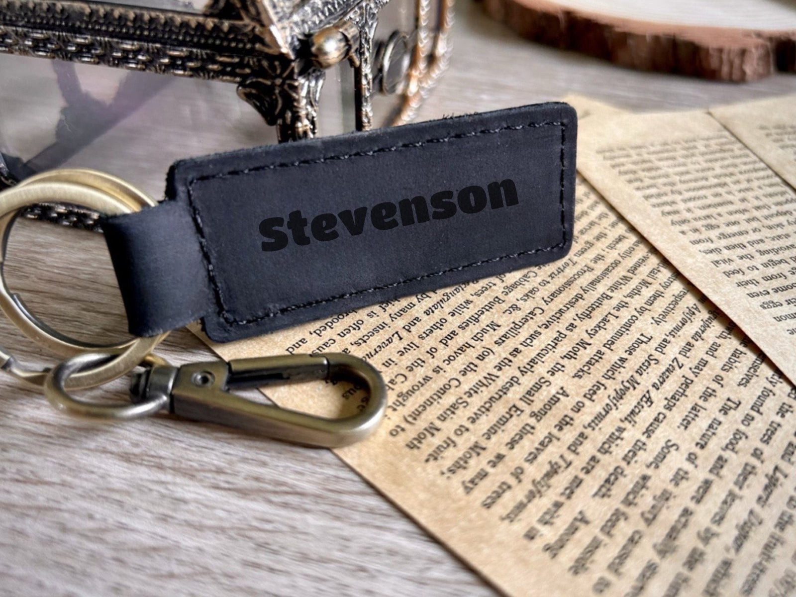 Genuine Leather Keychain