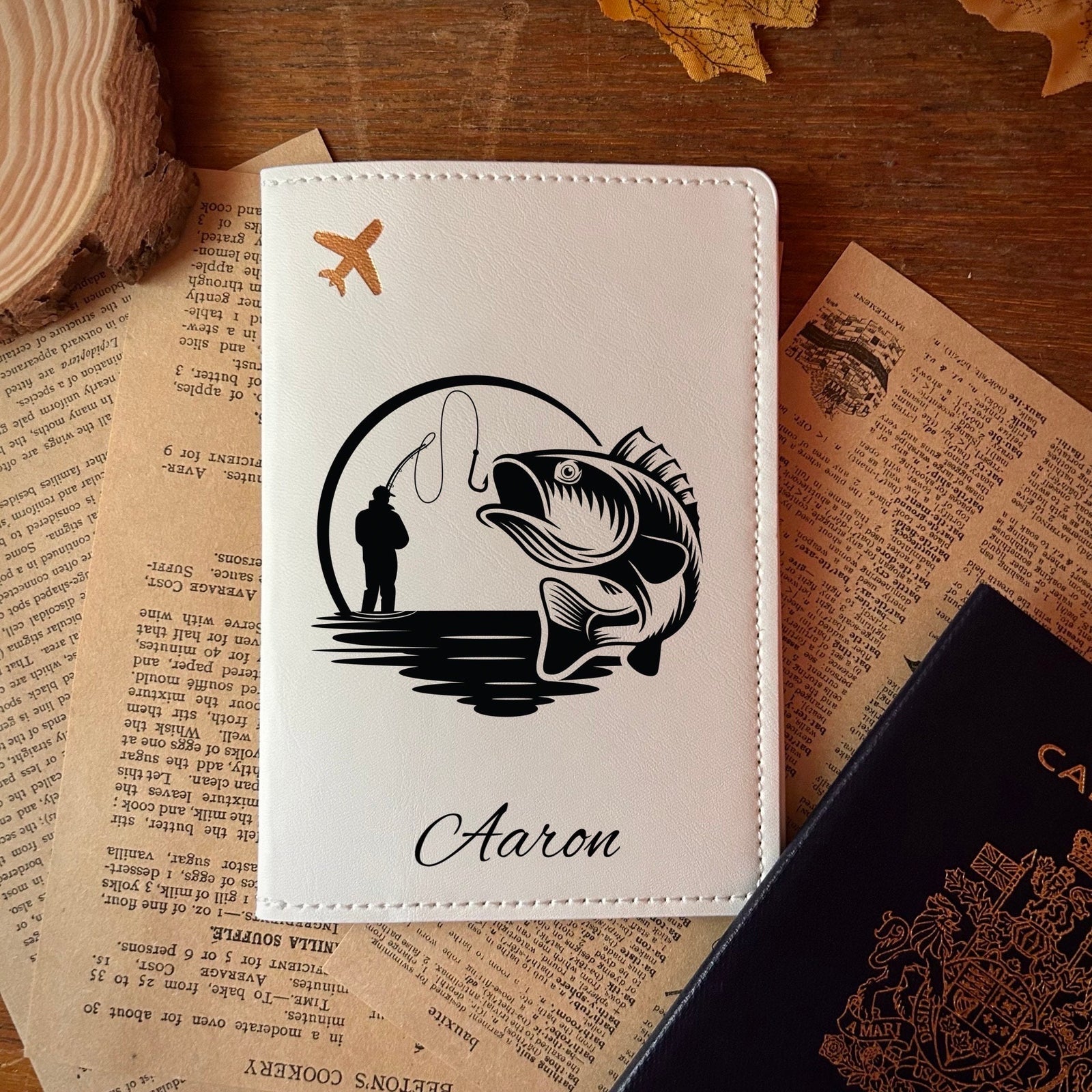 Fishing Passport Cover