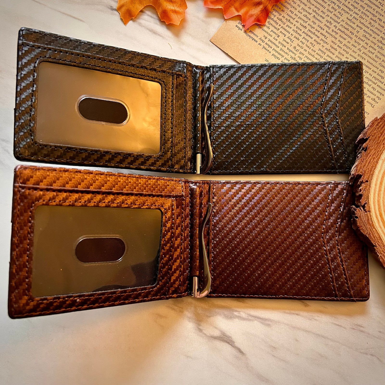 Golf Leather Wallet
