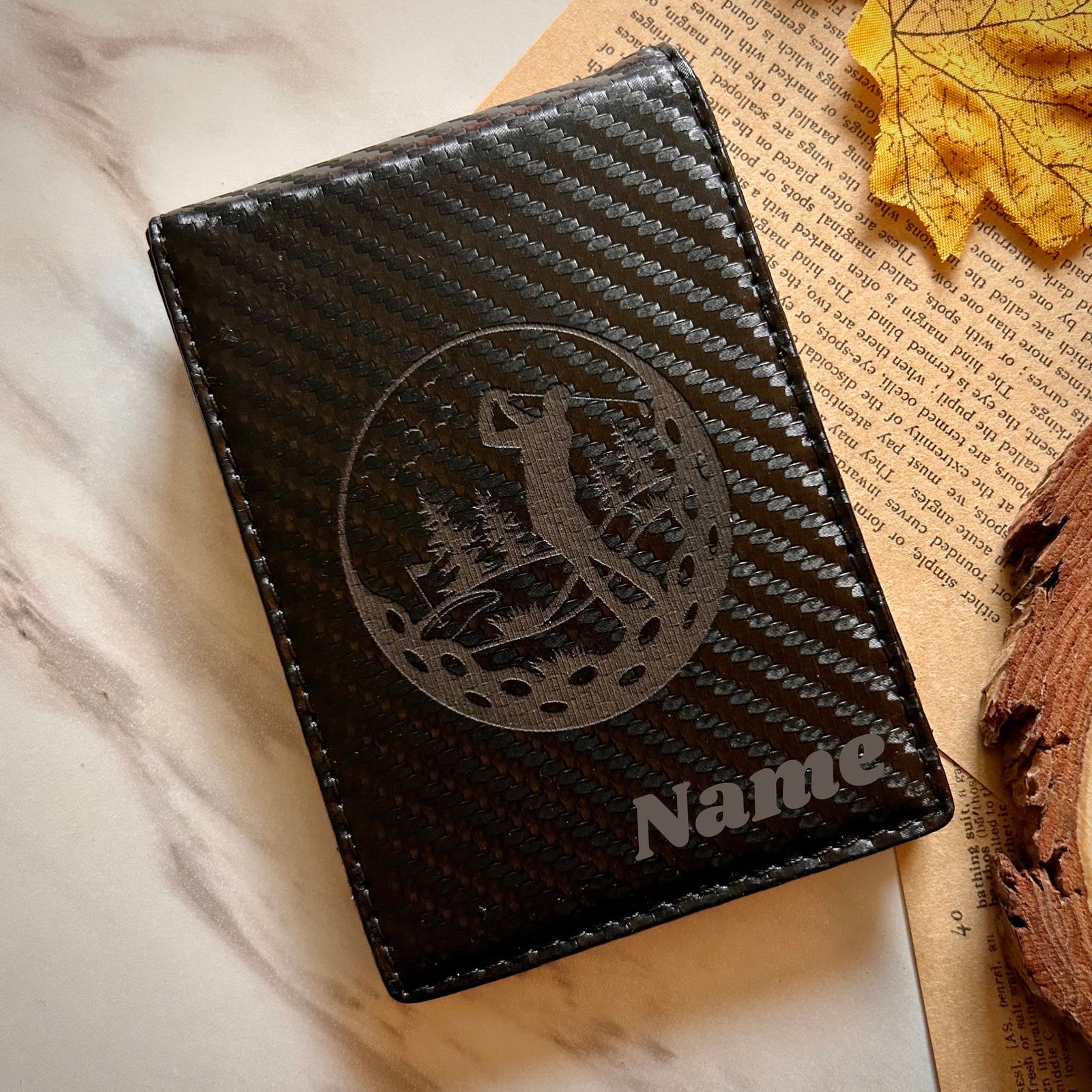 Golf Leather Wallet