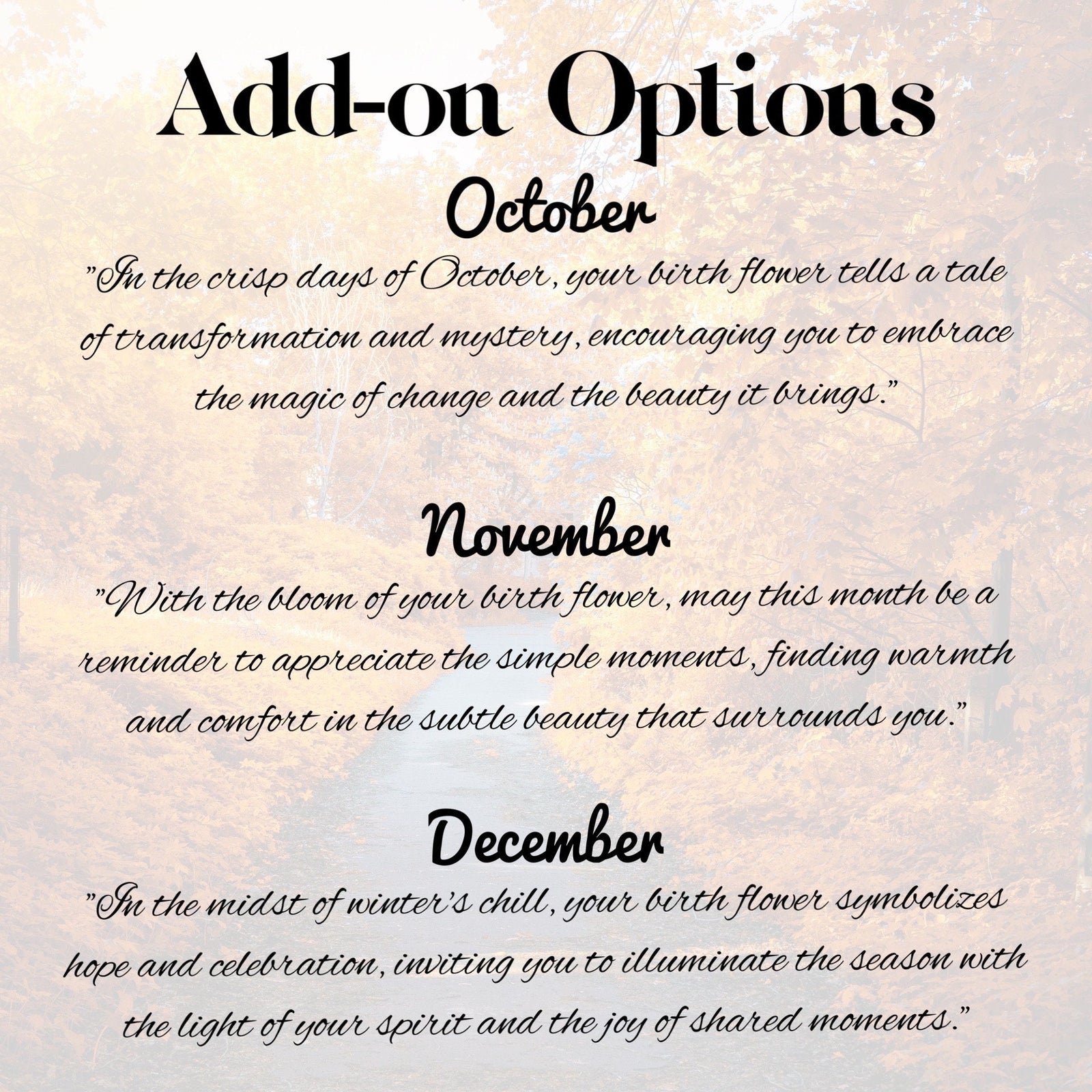 Birth Flower Passport Cover