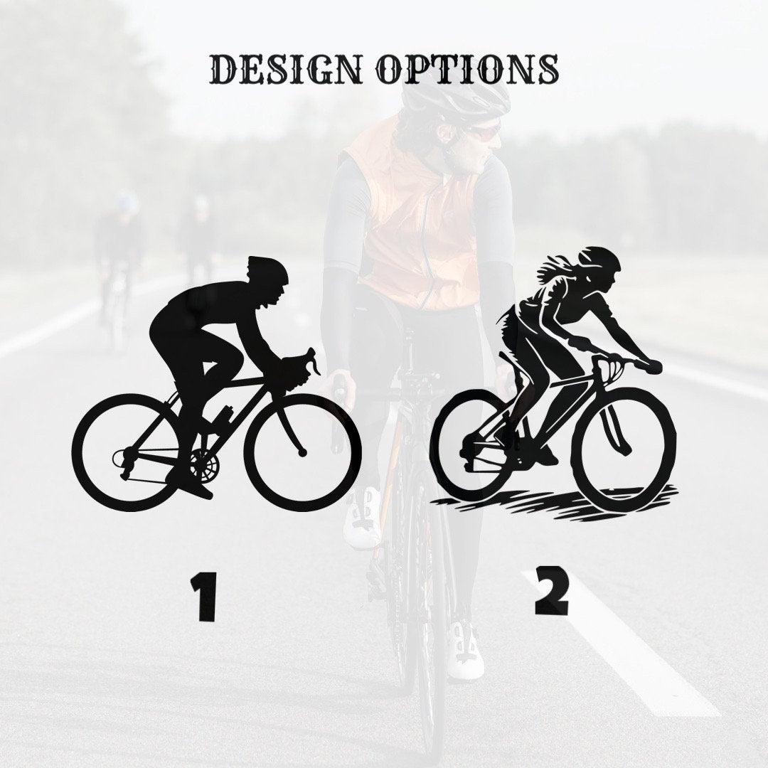 Gold Cyclist Passport Cover