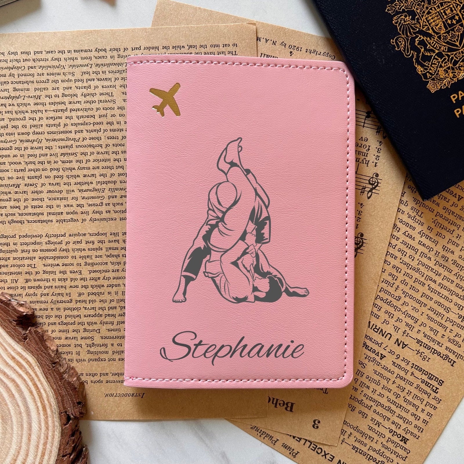 Jiu-Jitsu Passport Cover