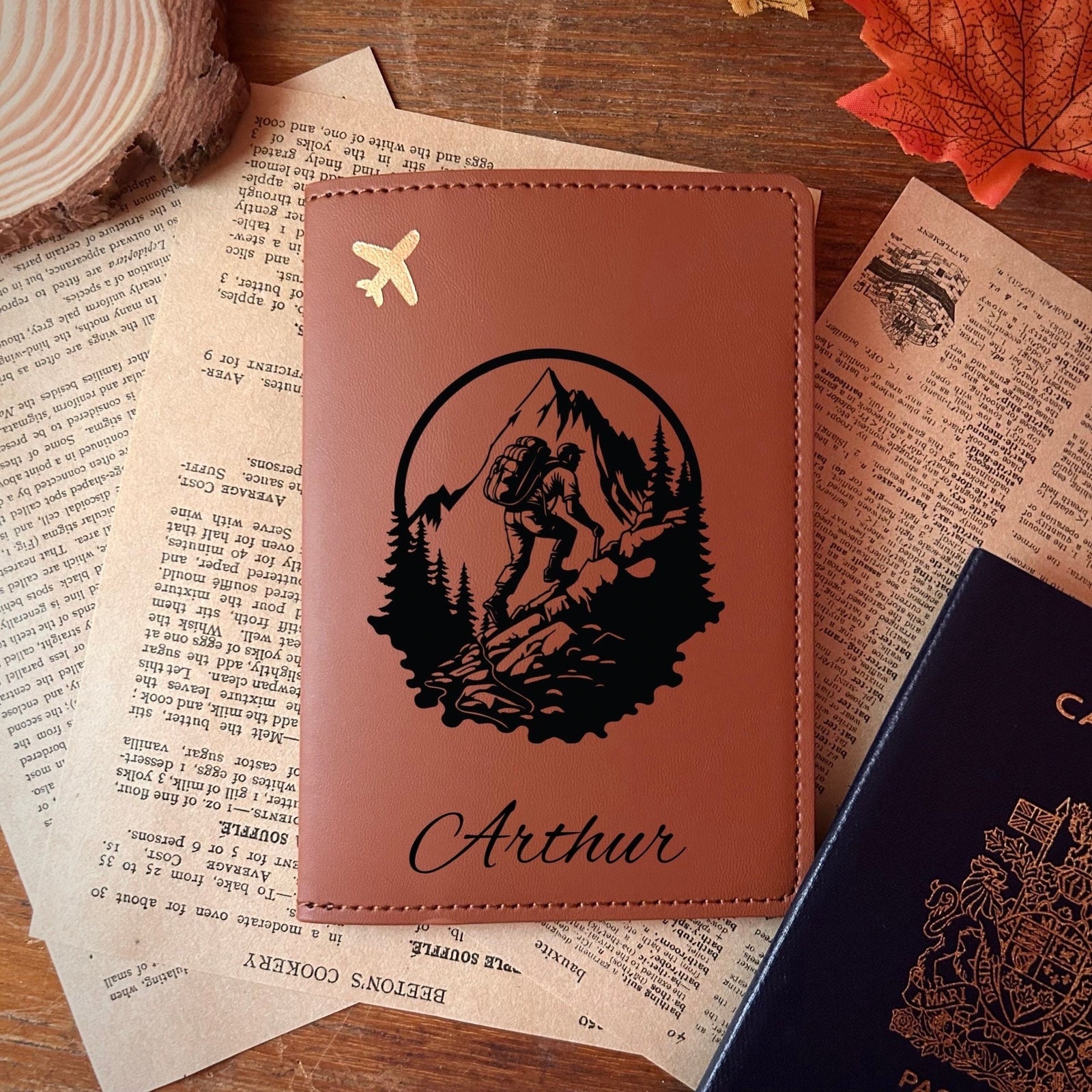 Hiker Passport Cover