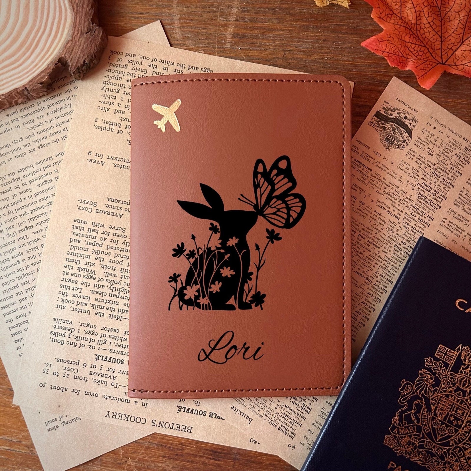 Bunny Passport Cover