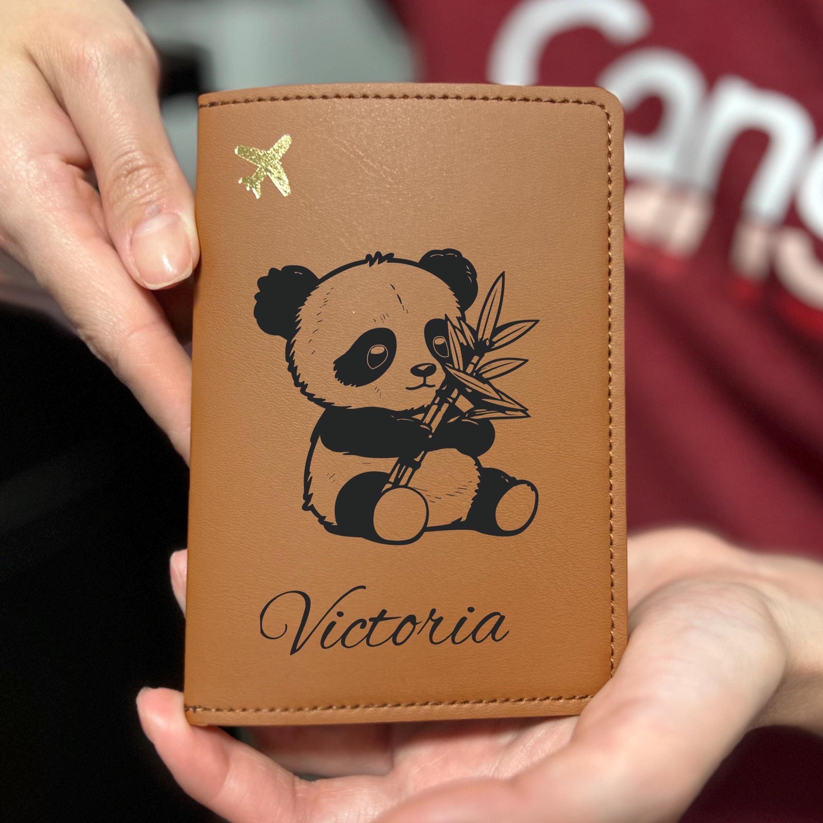 Panda Passport Cover