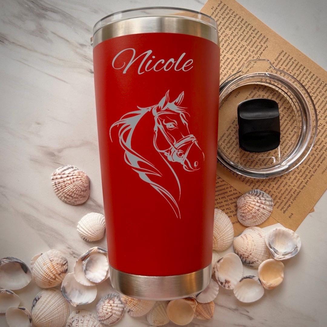 Wild Horse 20oz Engraved Tumbler