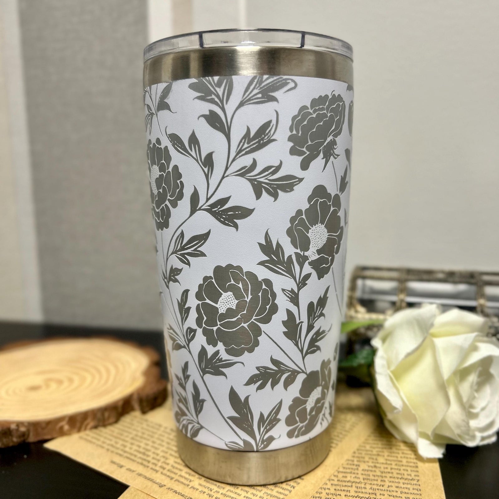 Wild Roses 20oz Tumbler