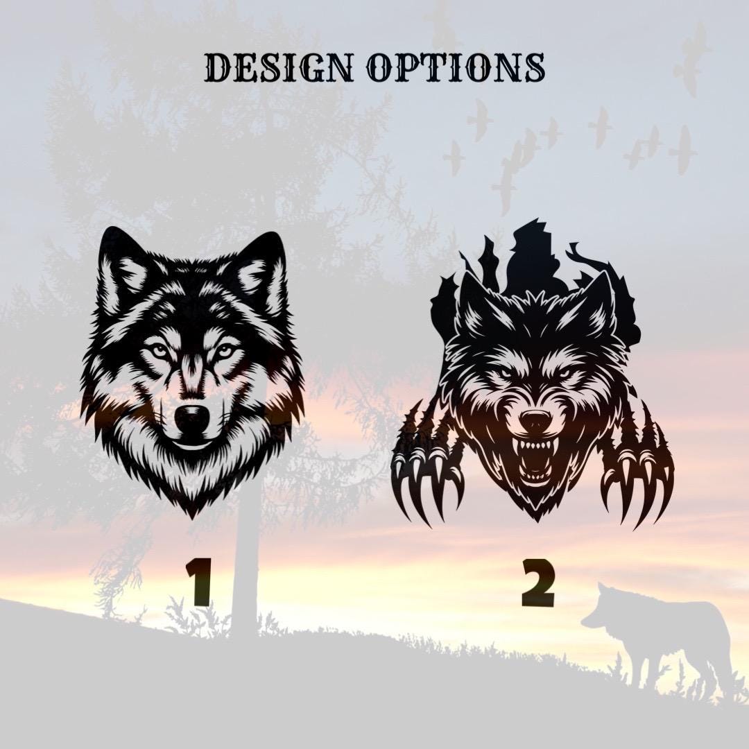 Wolf Leather Wallet