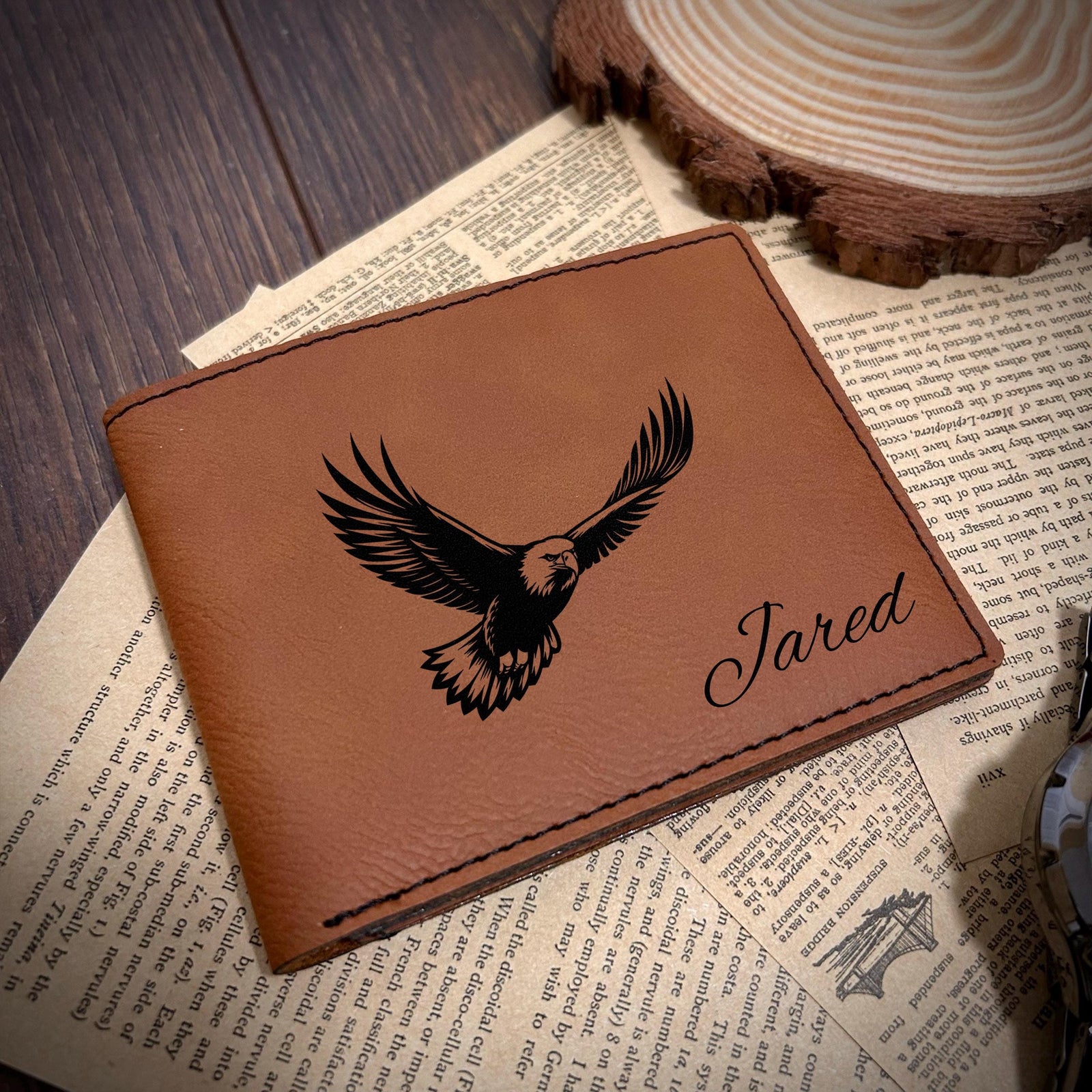 Eagle Leather Wallet