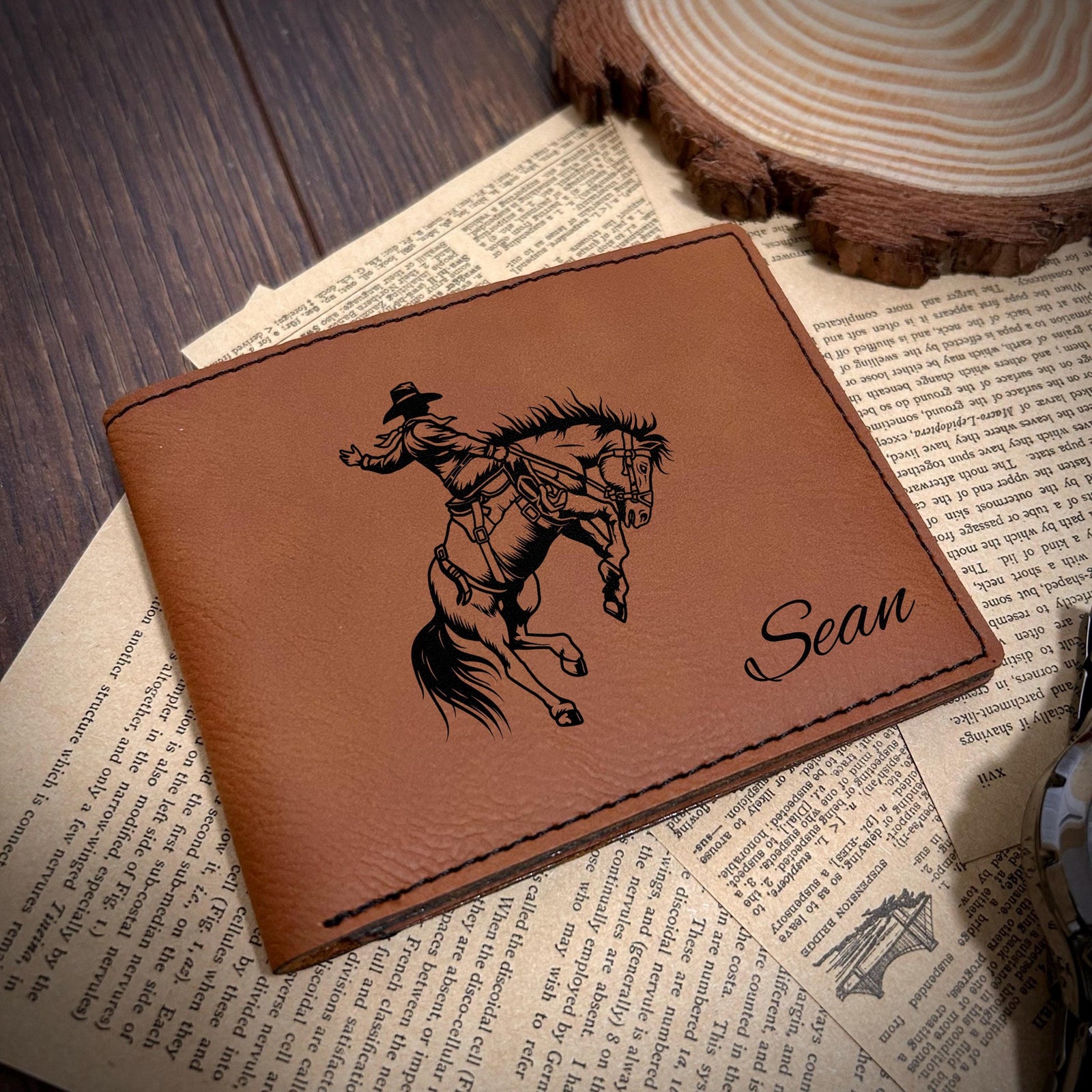Cowboy Leather Wallet