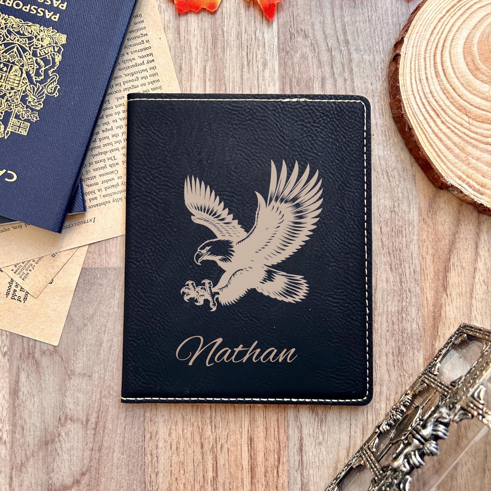 Gold Eagle Passport Cover