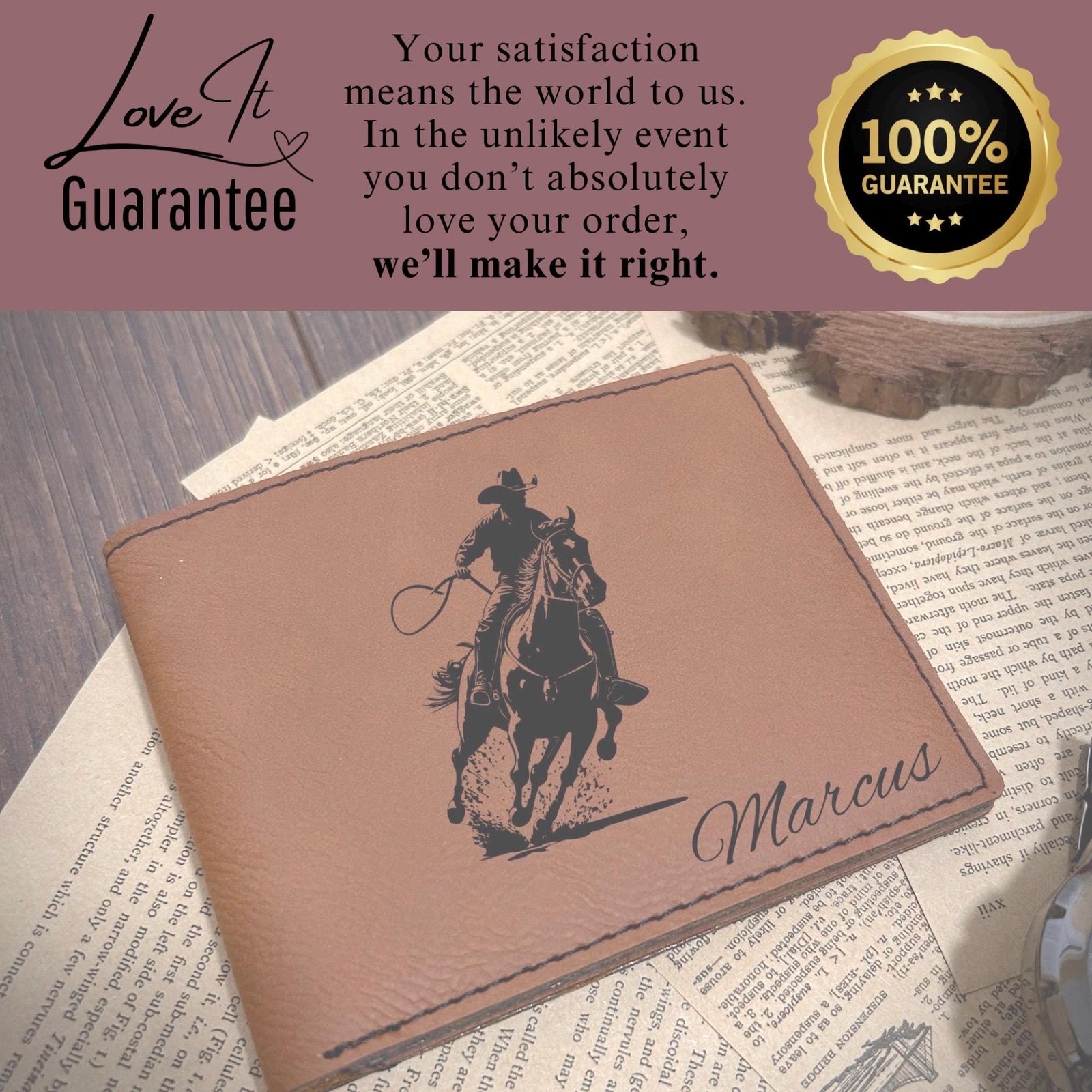 Cowboy Leather Wallet