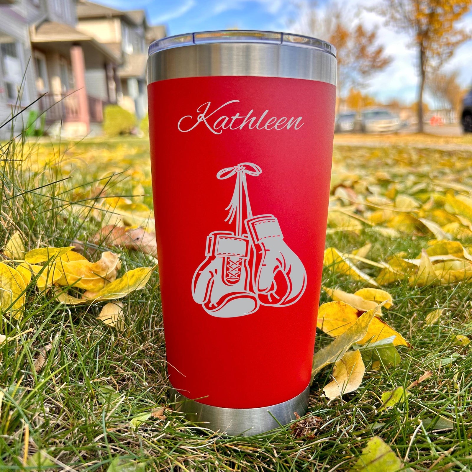 Boxing 20oz Engraved Tumbler