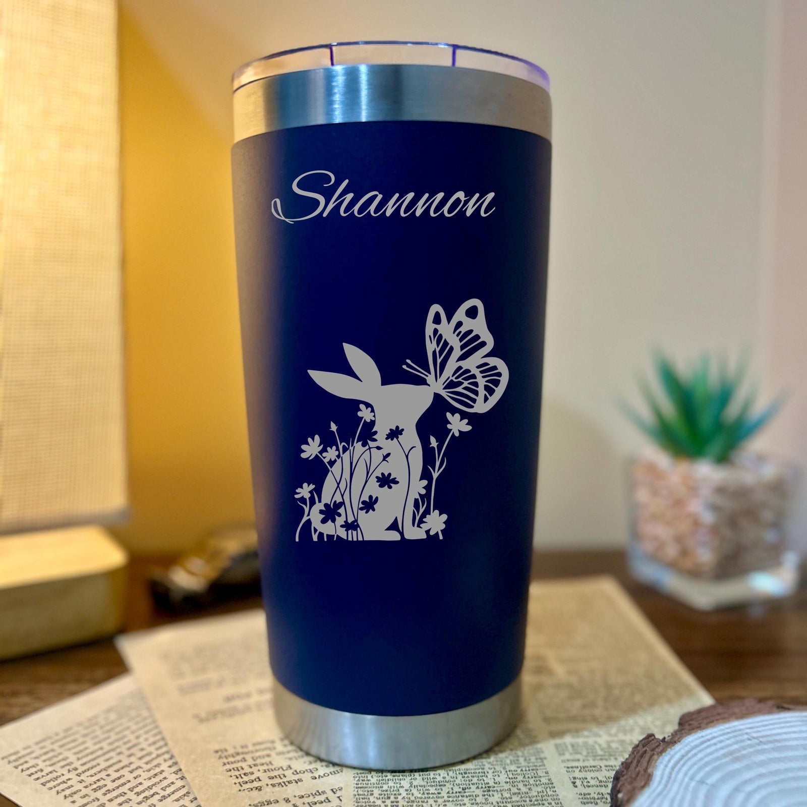 Bunny 20oz Engraved Tumbler