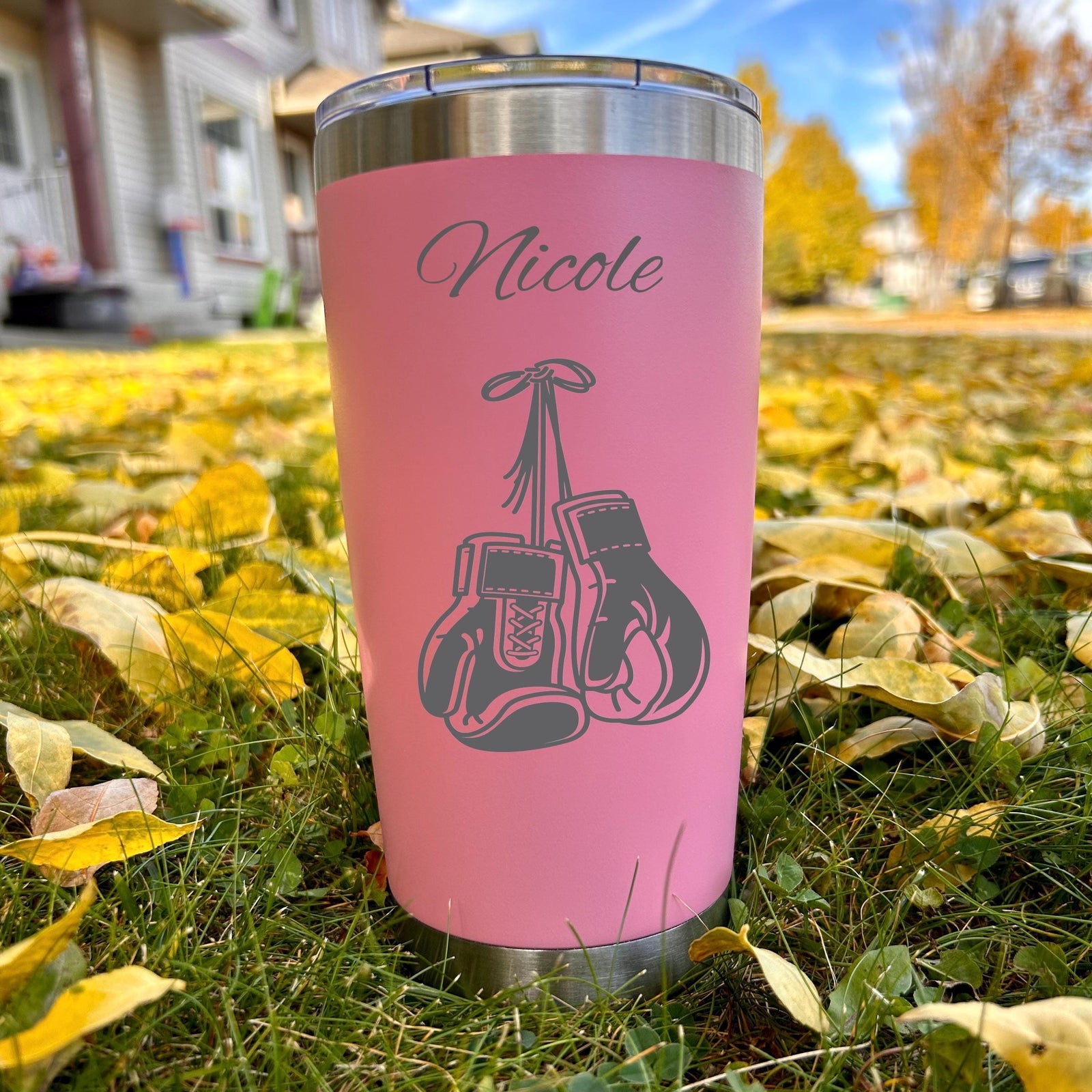 Boxing 20oz Engraved Tumbler