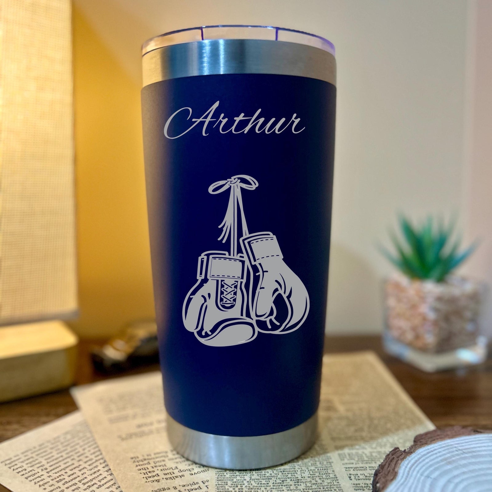 Boxing 20oz Engraved Tumbler