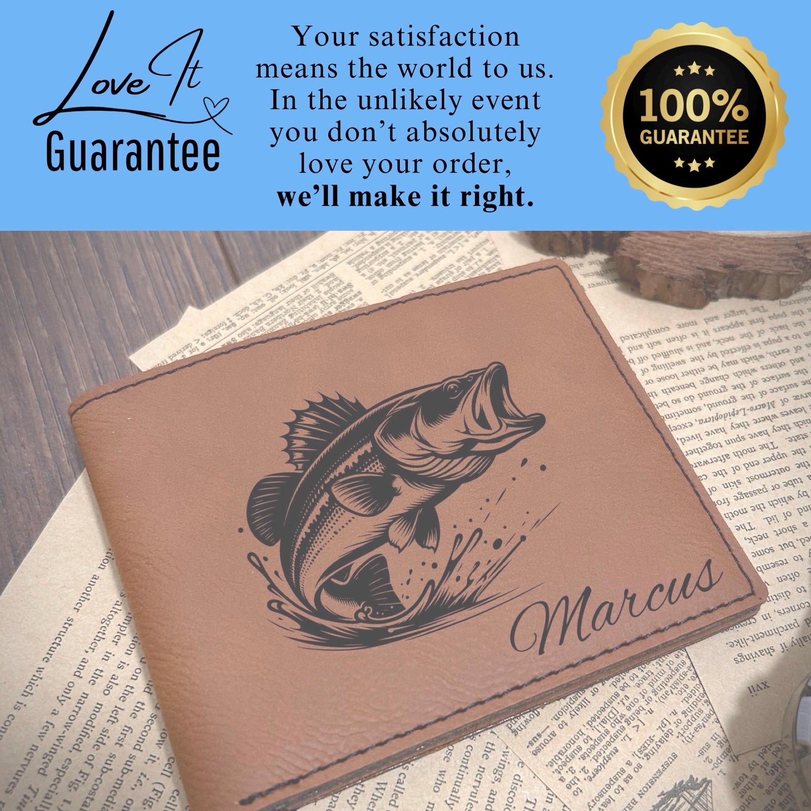 Bass Leather Wallet