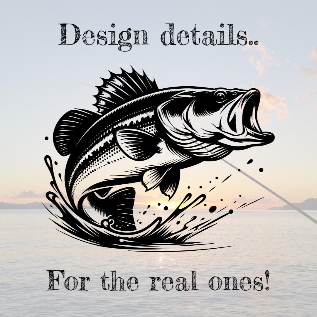 Bass Fish 20oz Engraved Tumbler