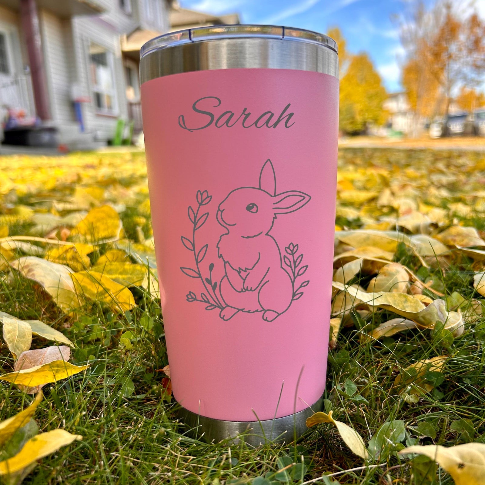 Bunny 20oz Engraved Tumbler