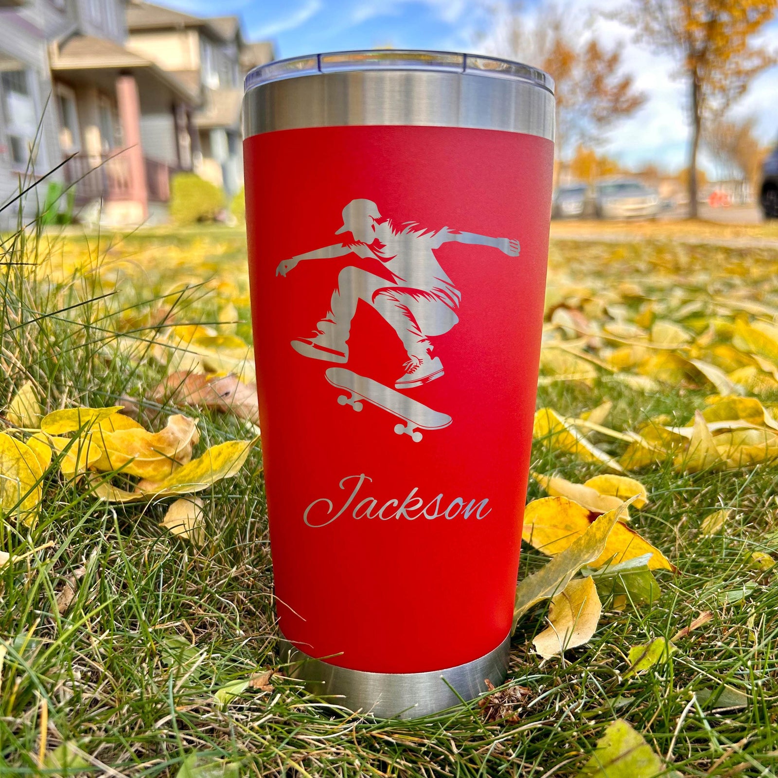 Skater 20oz Engraved Tumbler