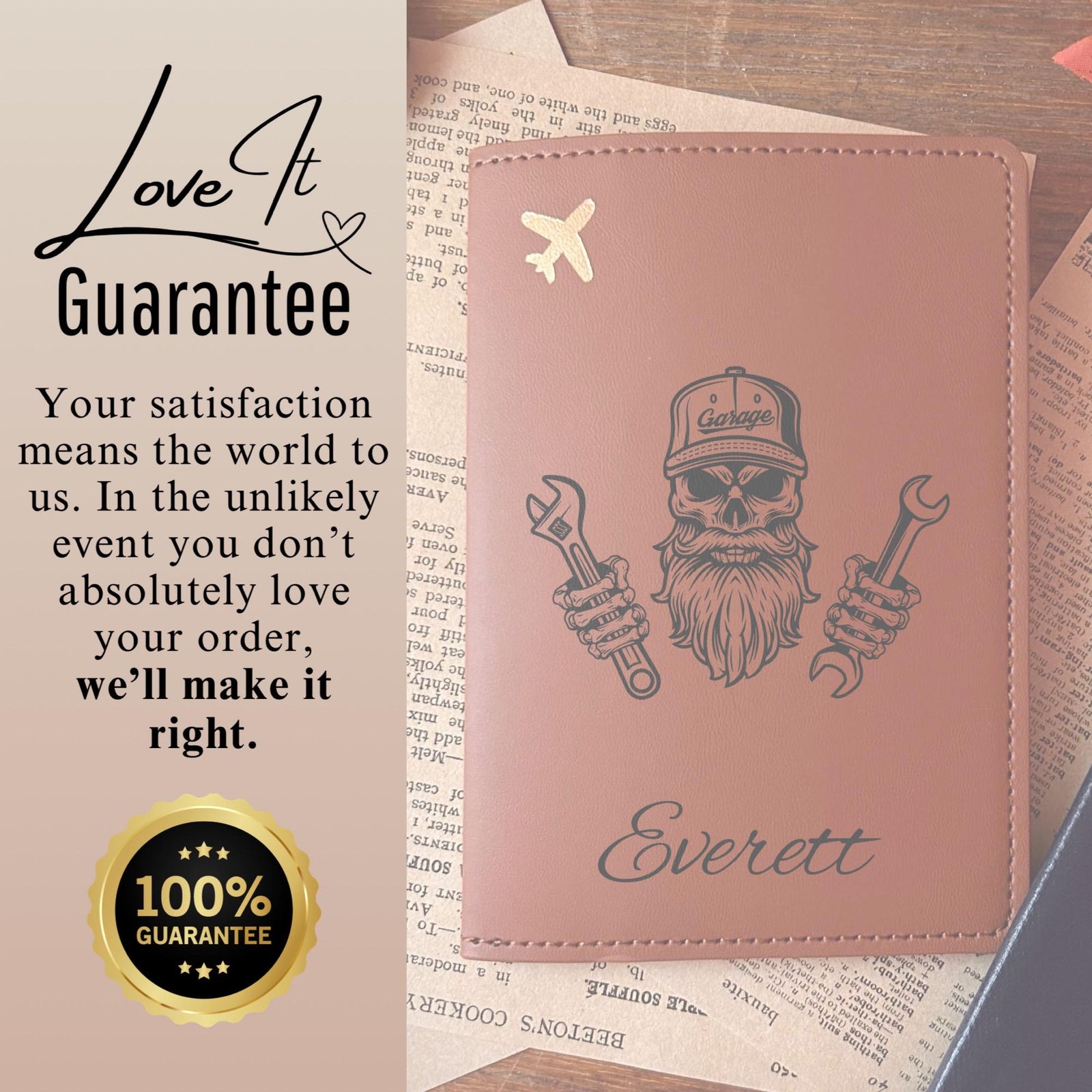 Mechanic Passport Cover – Design #26