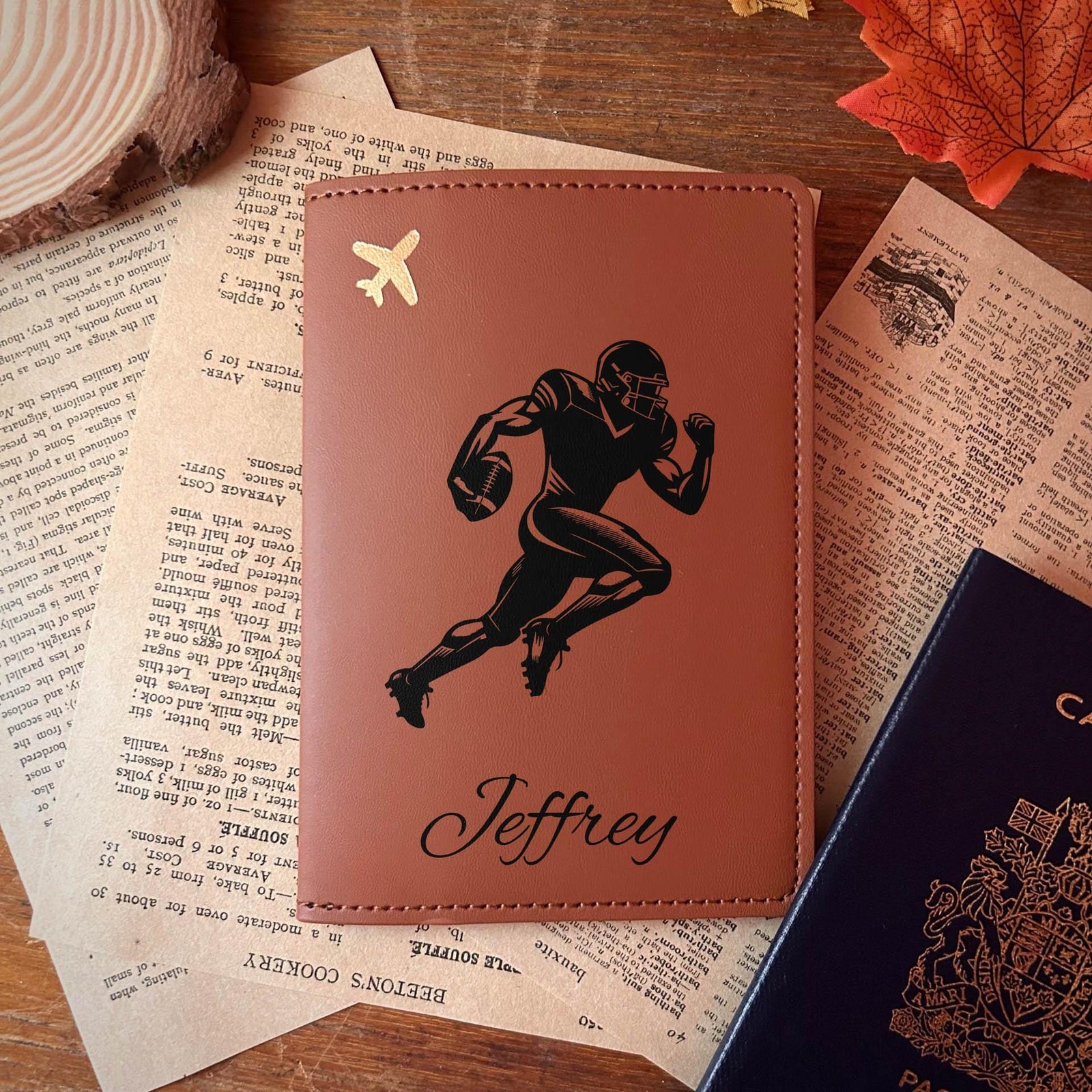 Football Player Passport Cover – Design #14