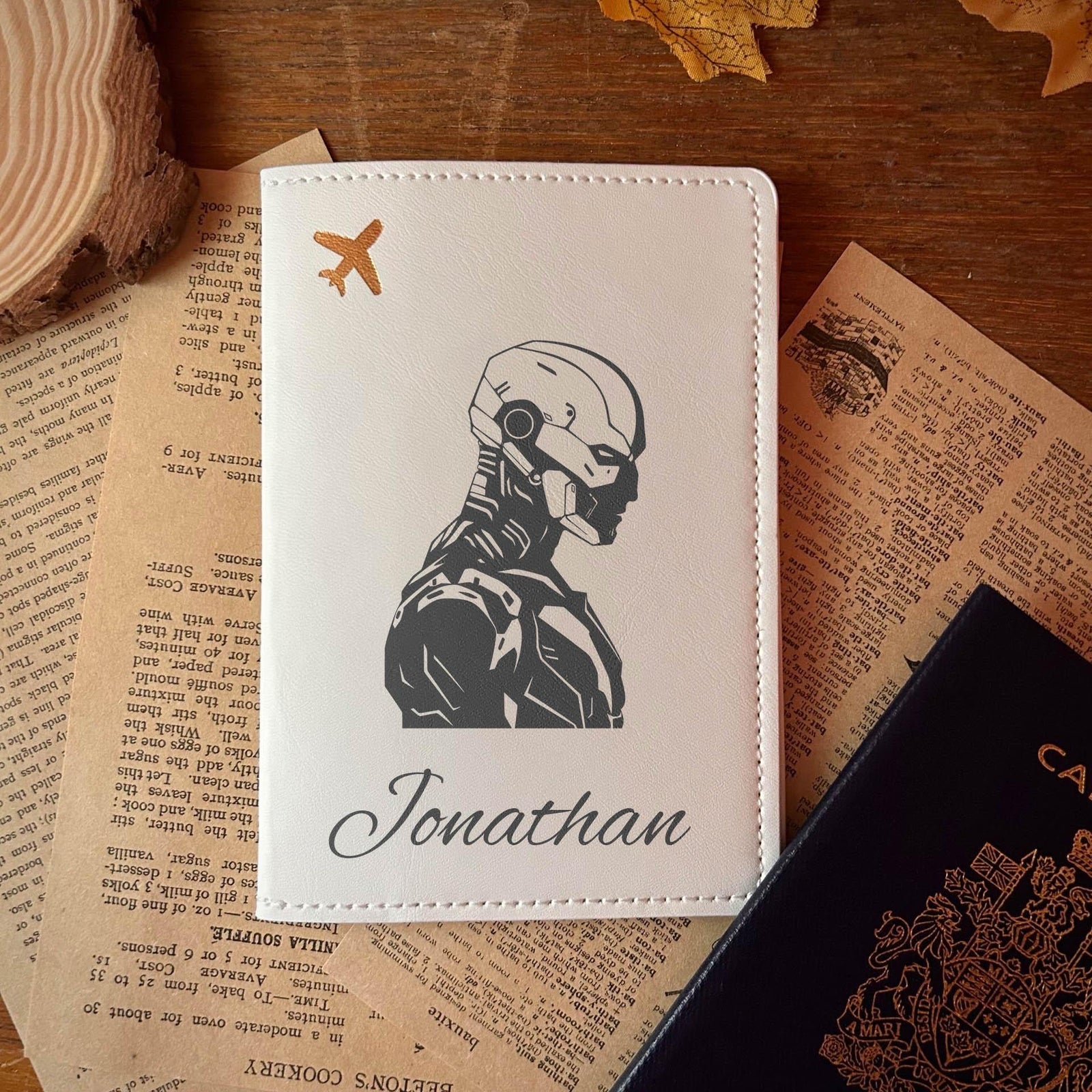 Cyborg Passport Cover – Design #11
