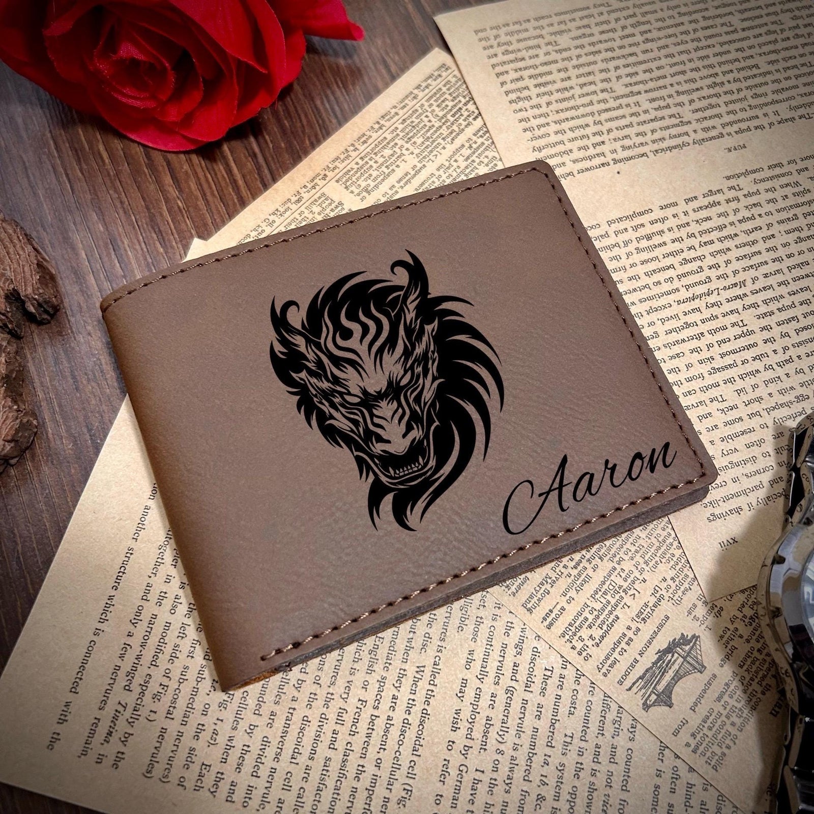 Dragon Leather Wallet
