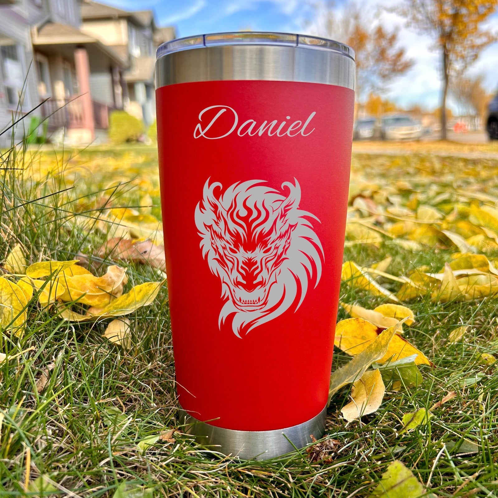 Dragon 20oz Engraved Tumbler