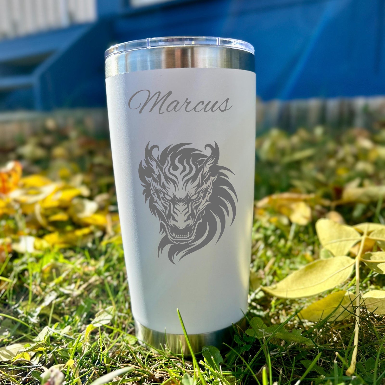 Dragon 20oz Engraved Tumbler