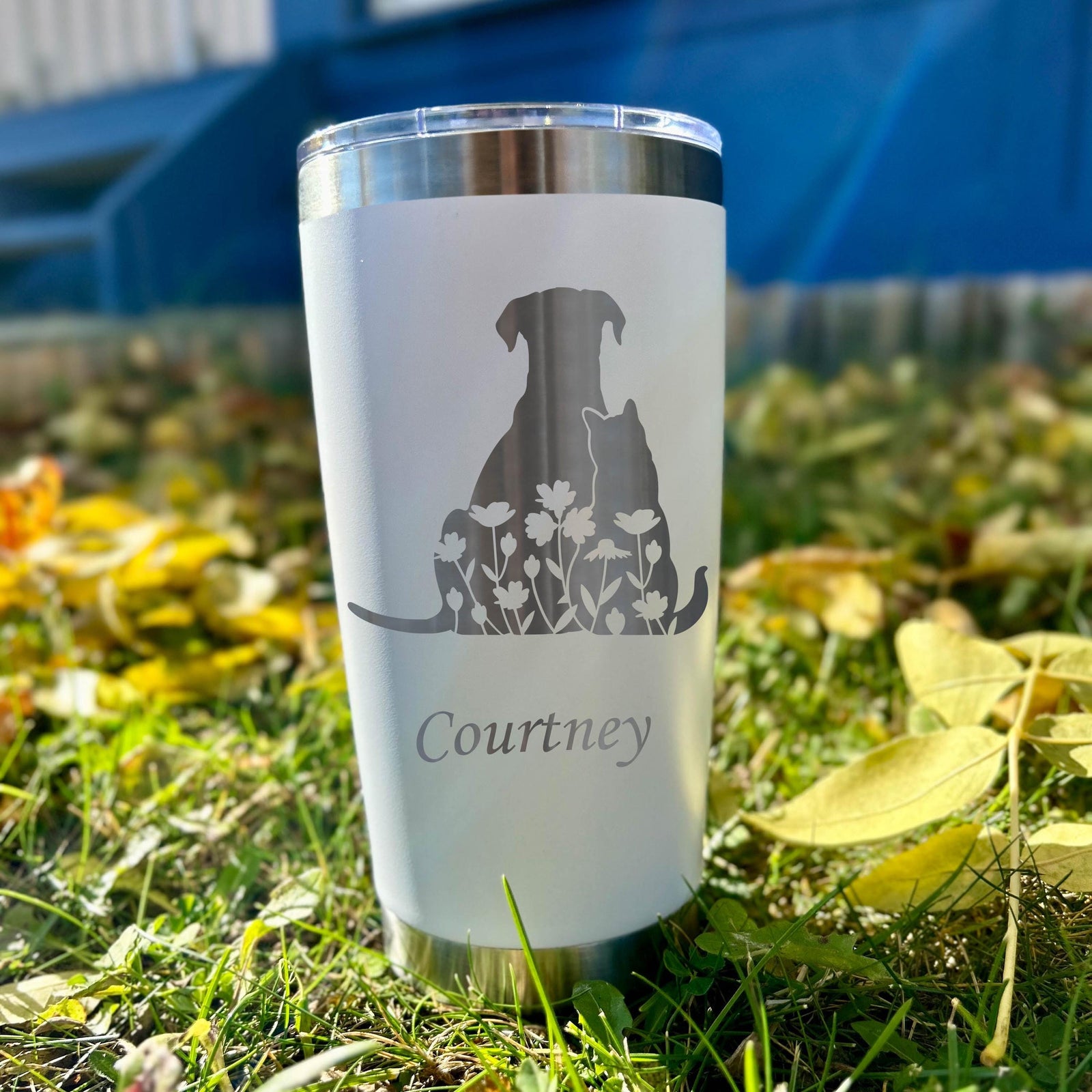 Cute Friends 20oz Engraved Tumbler