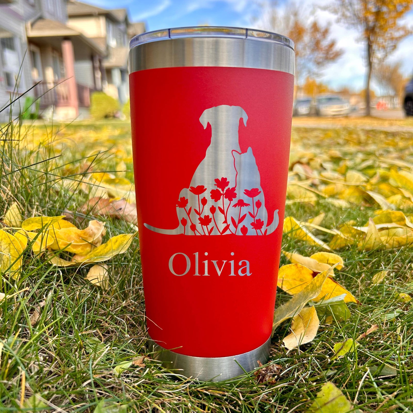 Cute Friends 20oz Engraved Tumbler