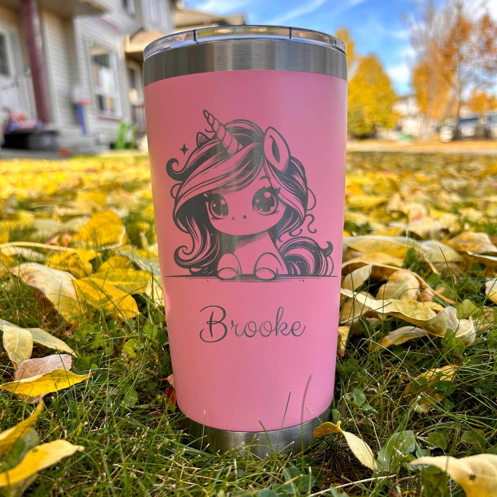 Baby Unicorn 20oz Engraved Tumbler