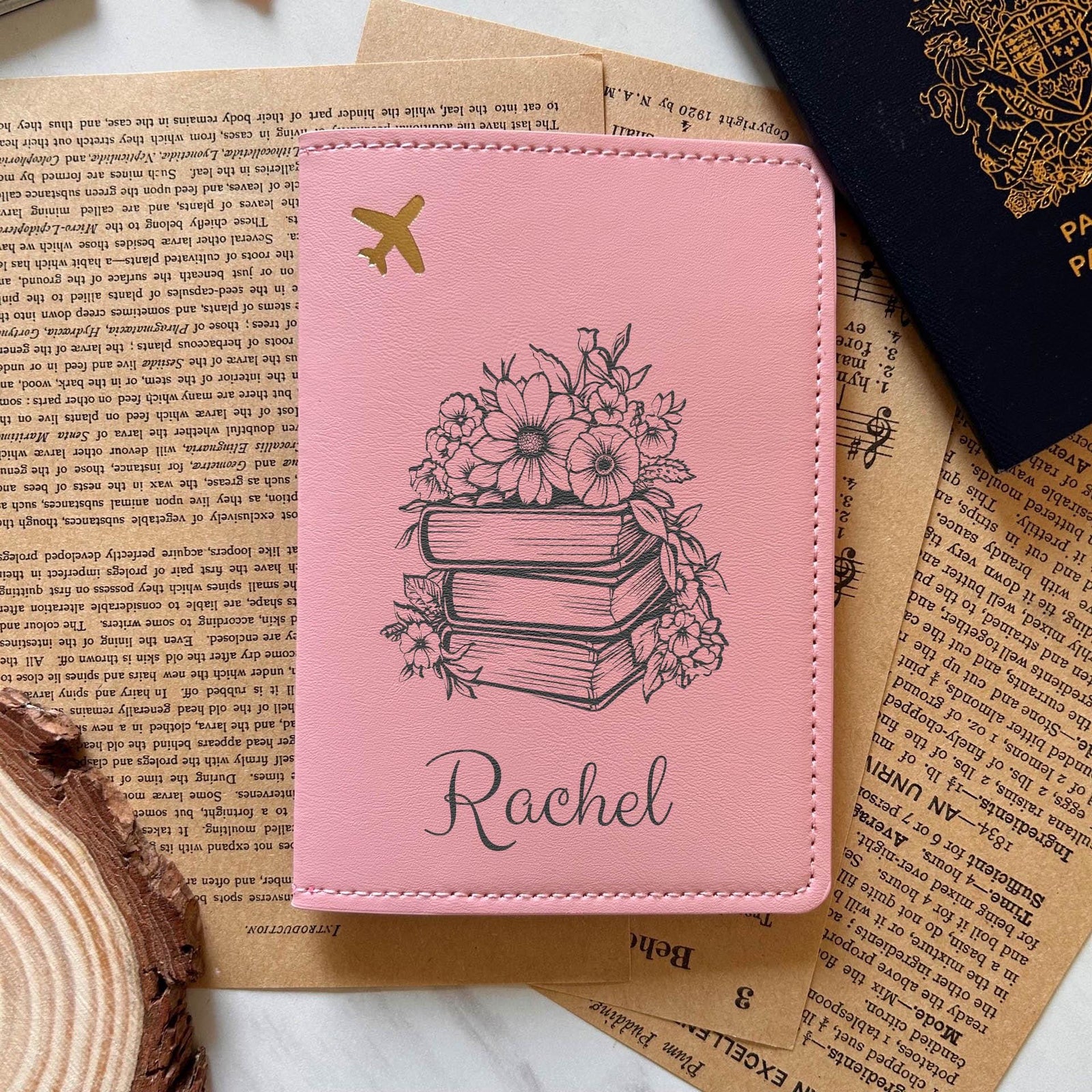 Book Lover Passport Cover – Design #32