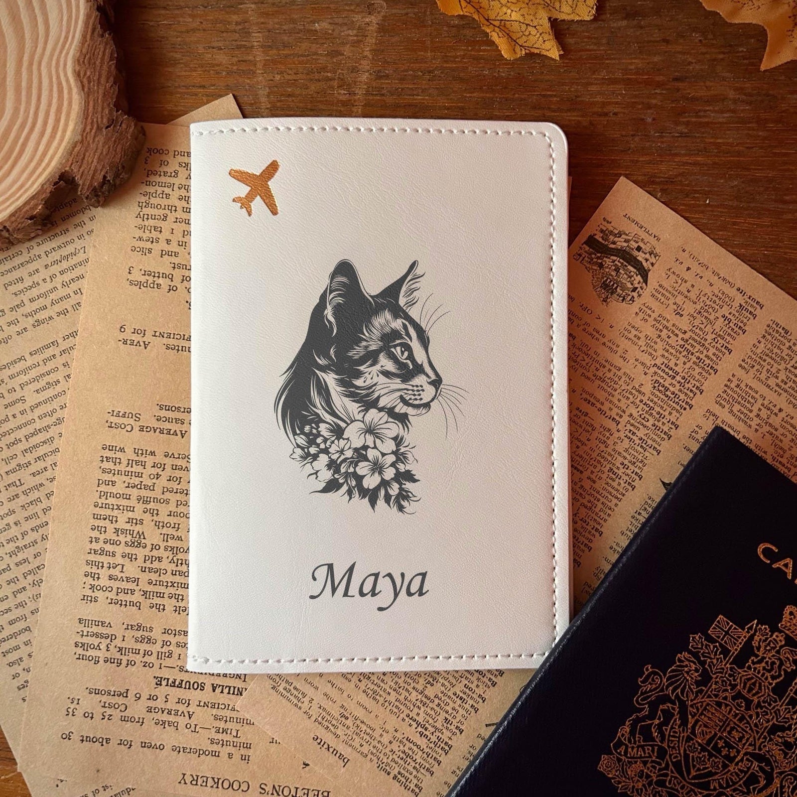 Cat Lover Passport Cover – Design #35