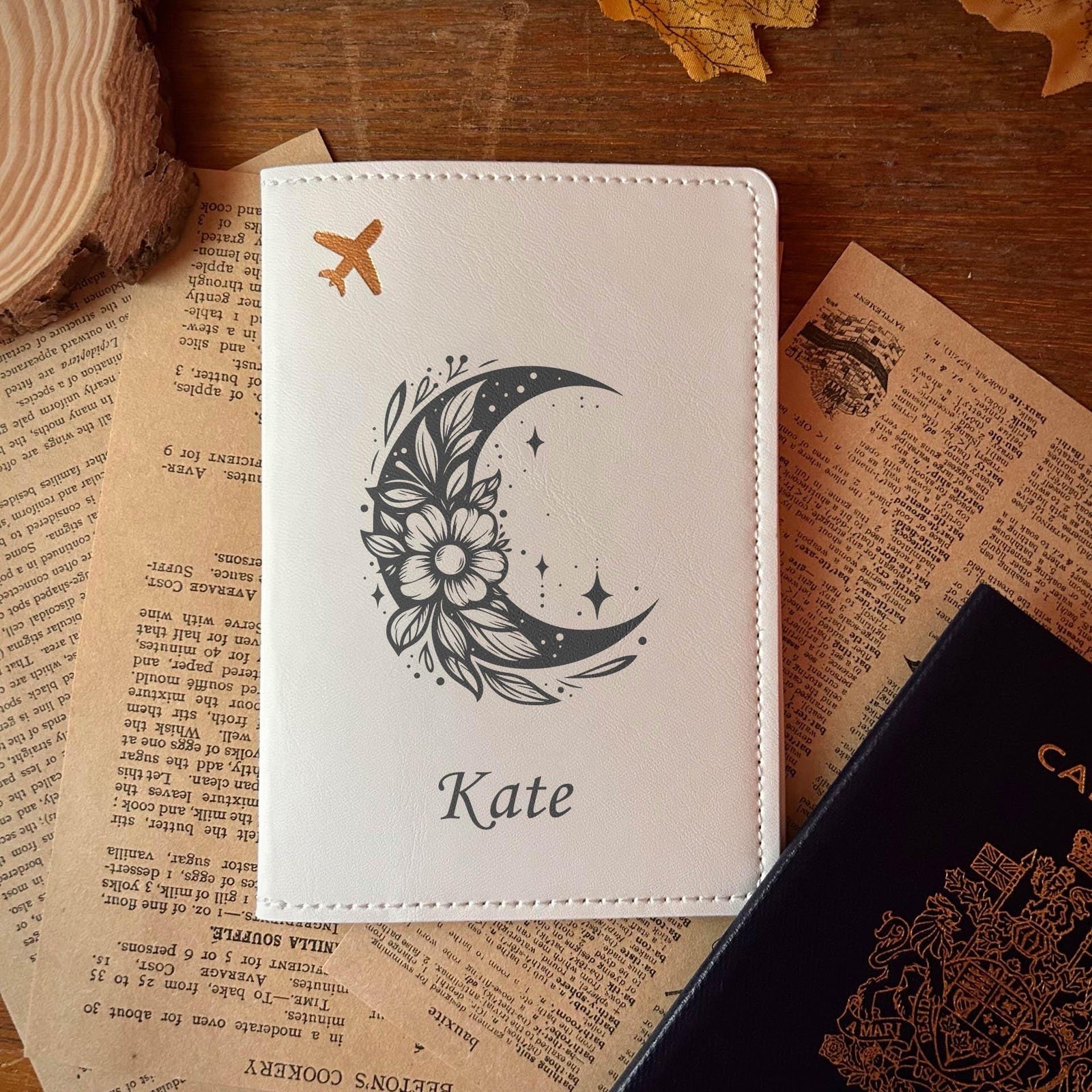 Moon Lover Passport Cover – Design #49