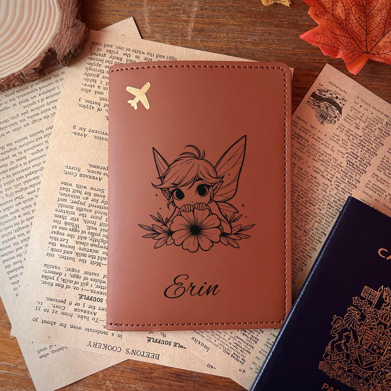 Cute Fairy Passport Cover – Design #50