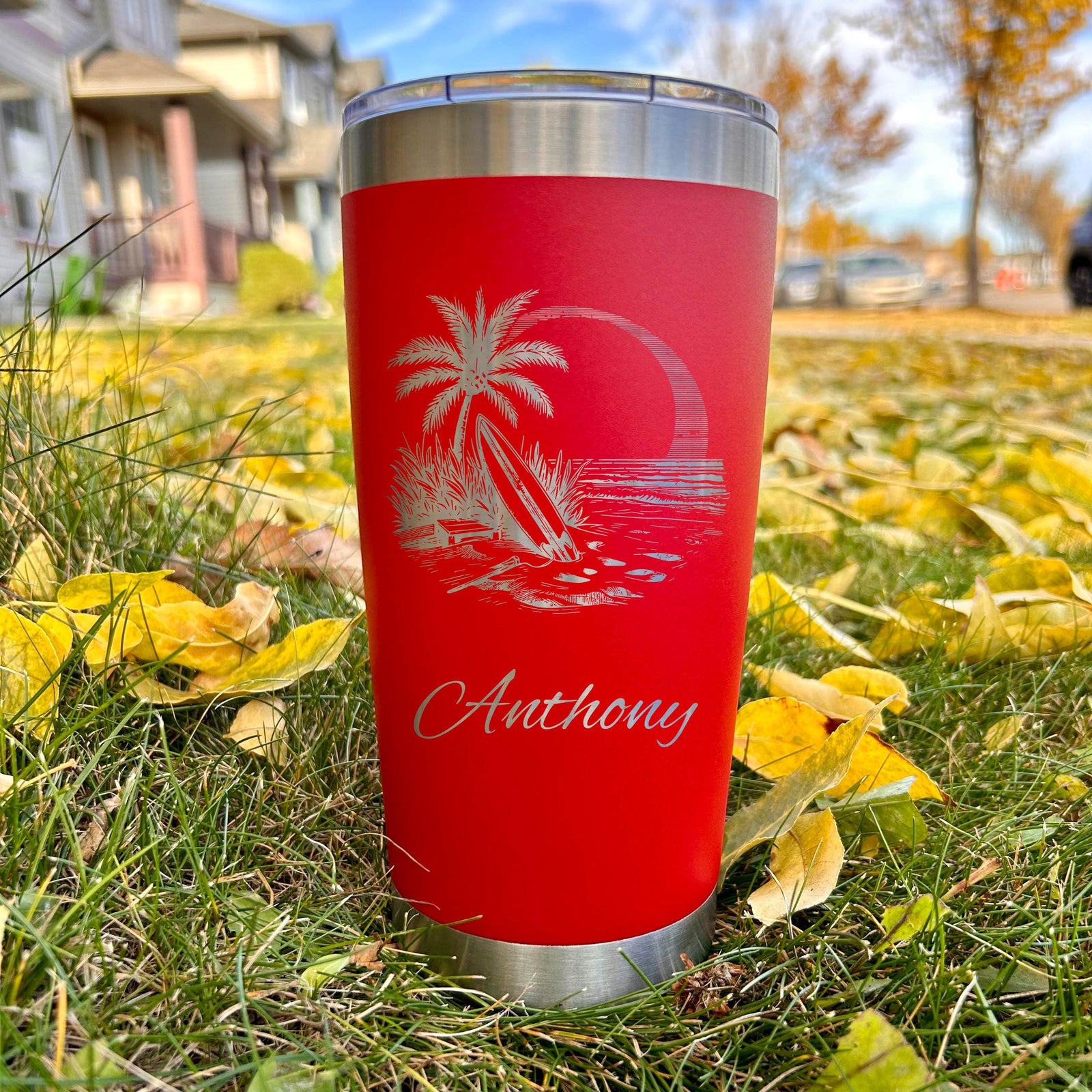 Surf 20oz Engraved Tumbler