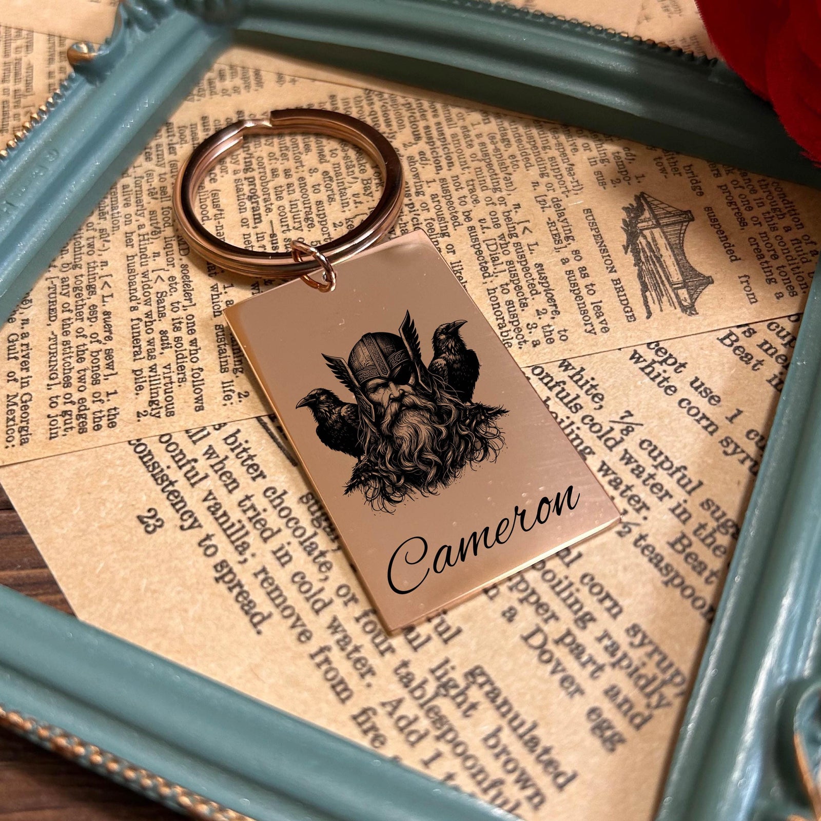 Odin Keychain Stainless Steel