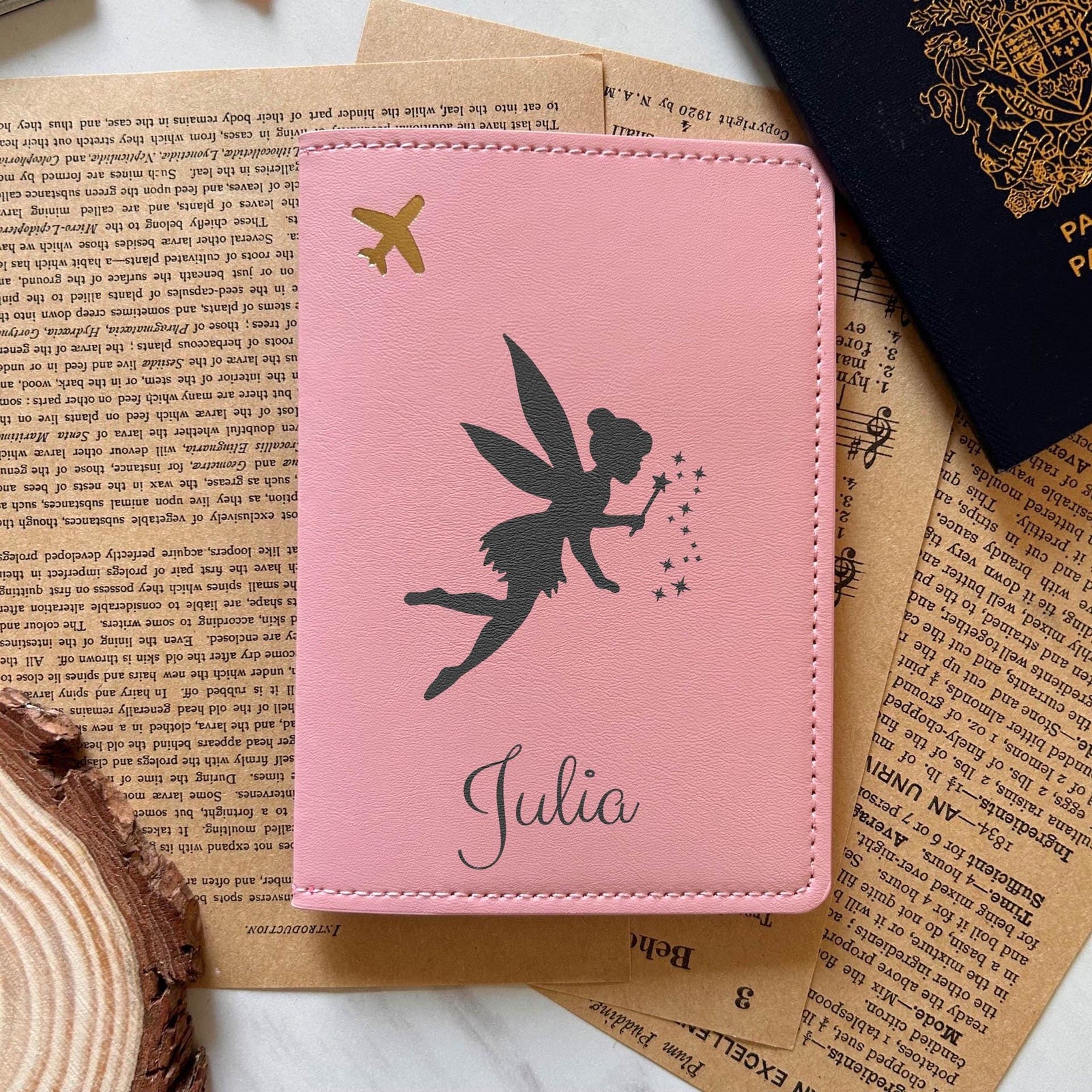 Flying Fairy Passport Cover – Design #63