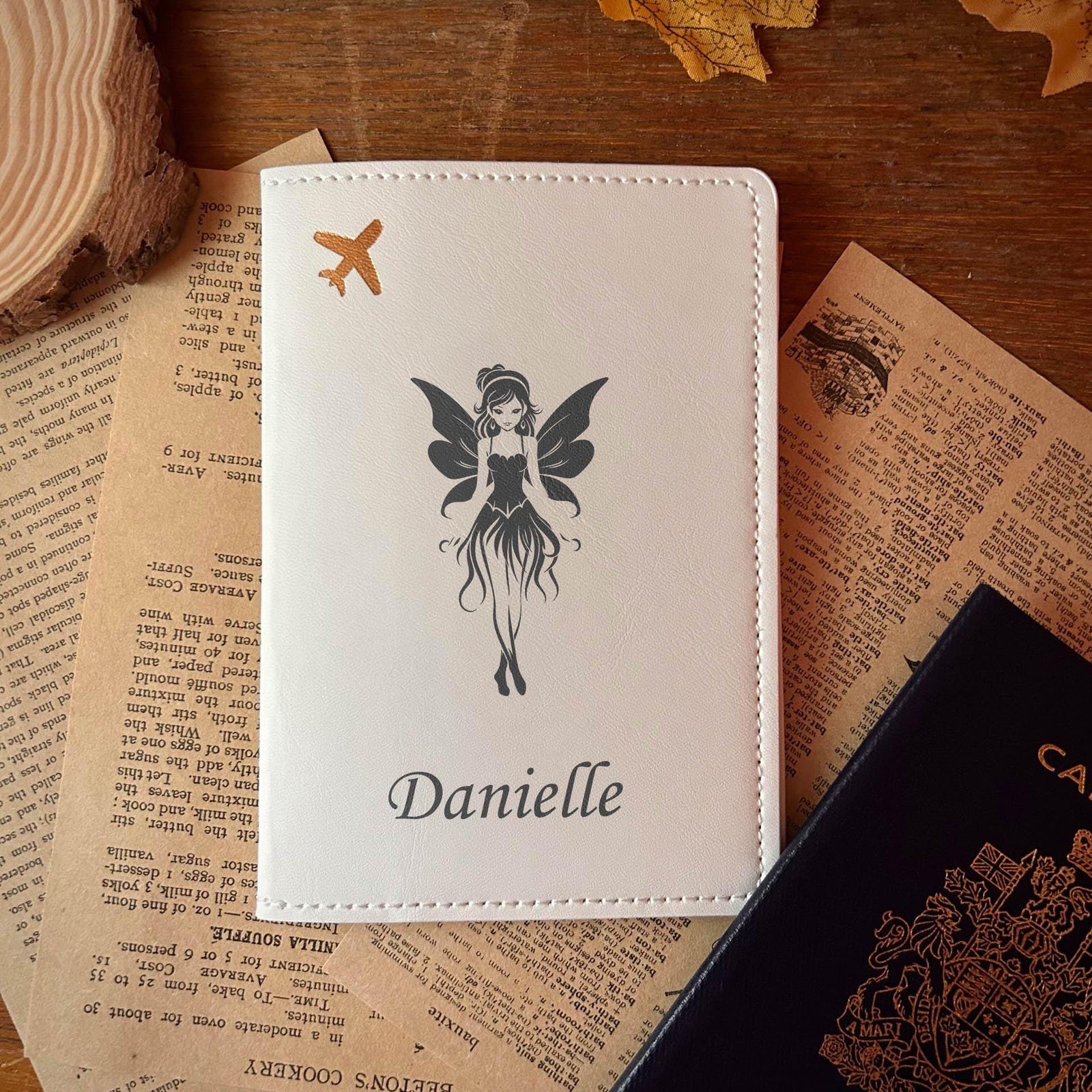 Nocturne Fairy Passport Cover – Design #75