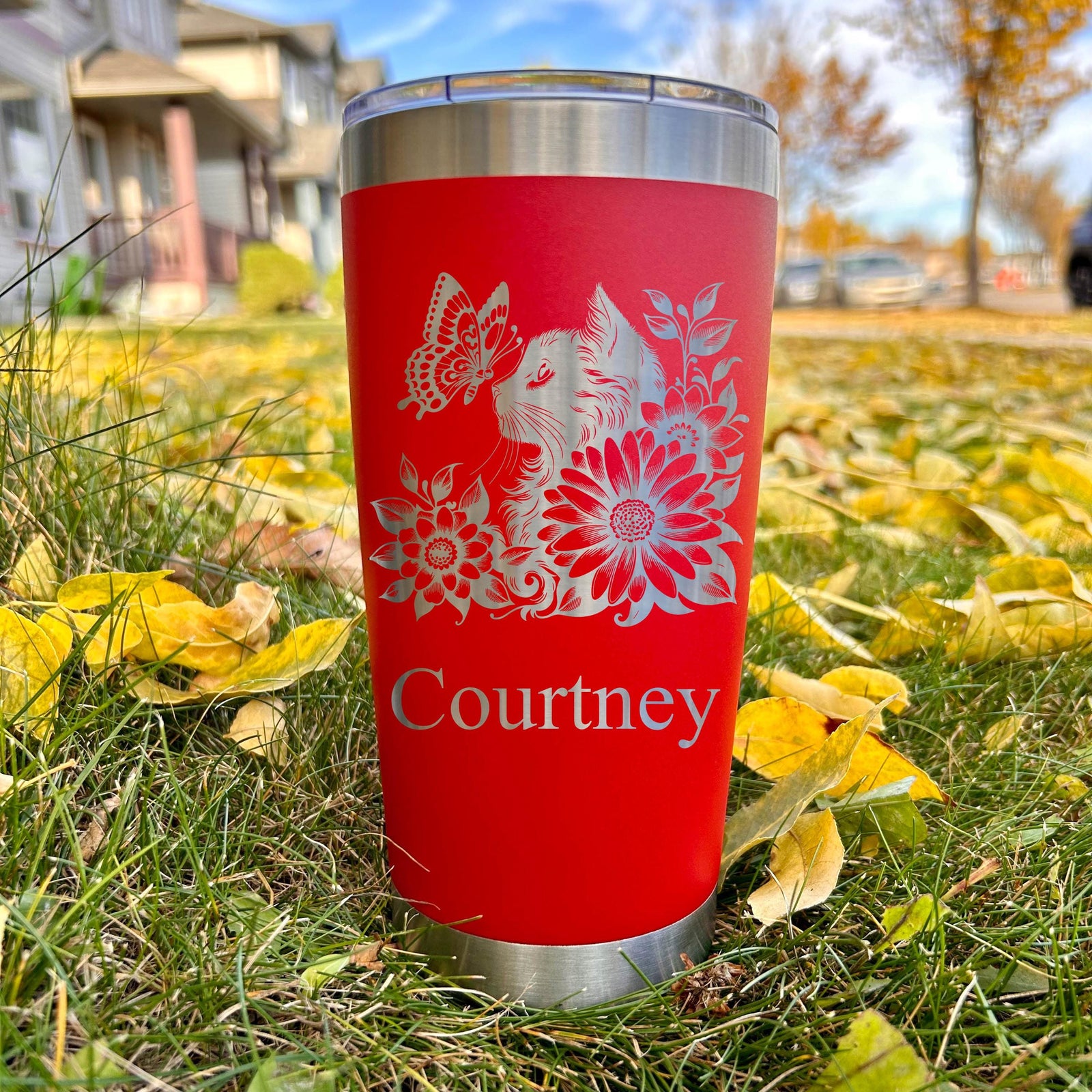Wildcat 20oz Engraved Tumbler
