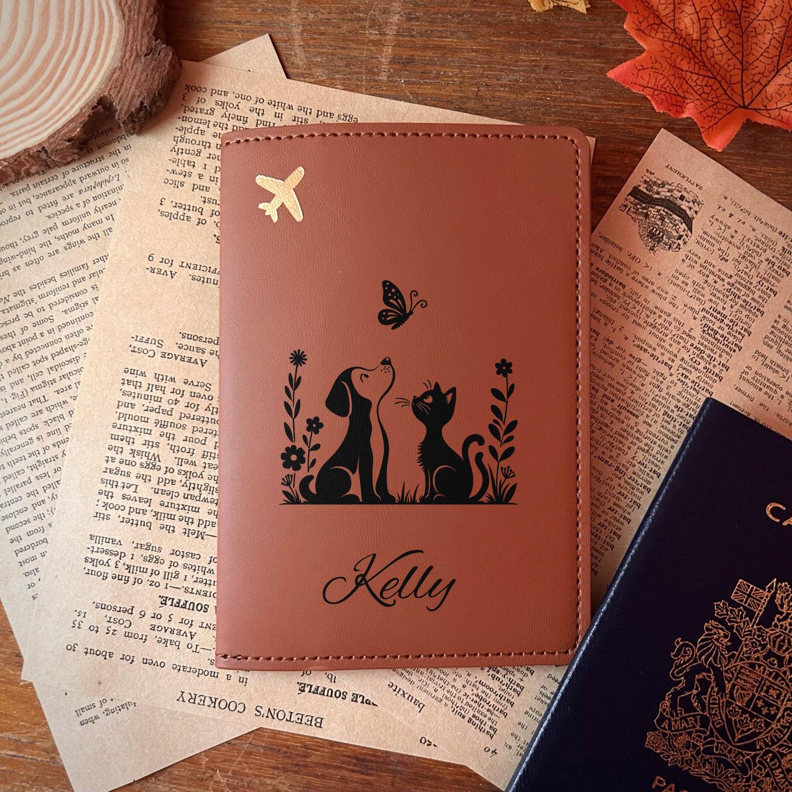 Cute Pets Passport Cover – Design #39