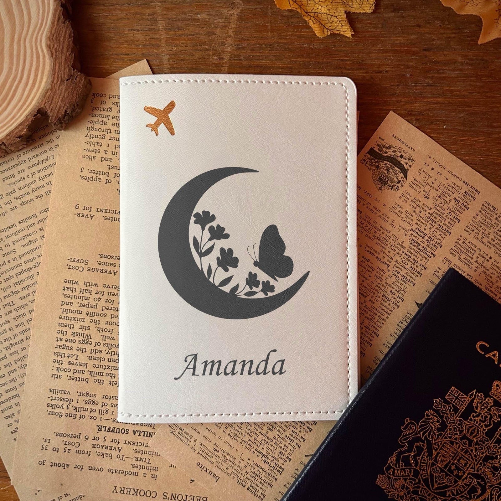 Mystic Moon Passport Cover – Design #61