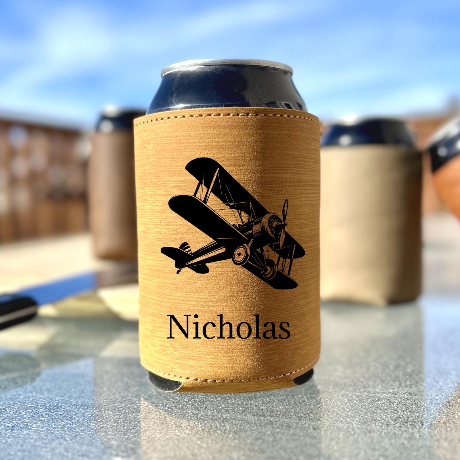 Antique Airplane Can Cover