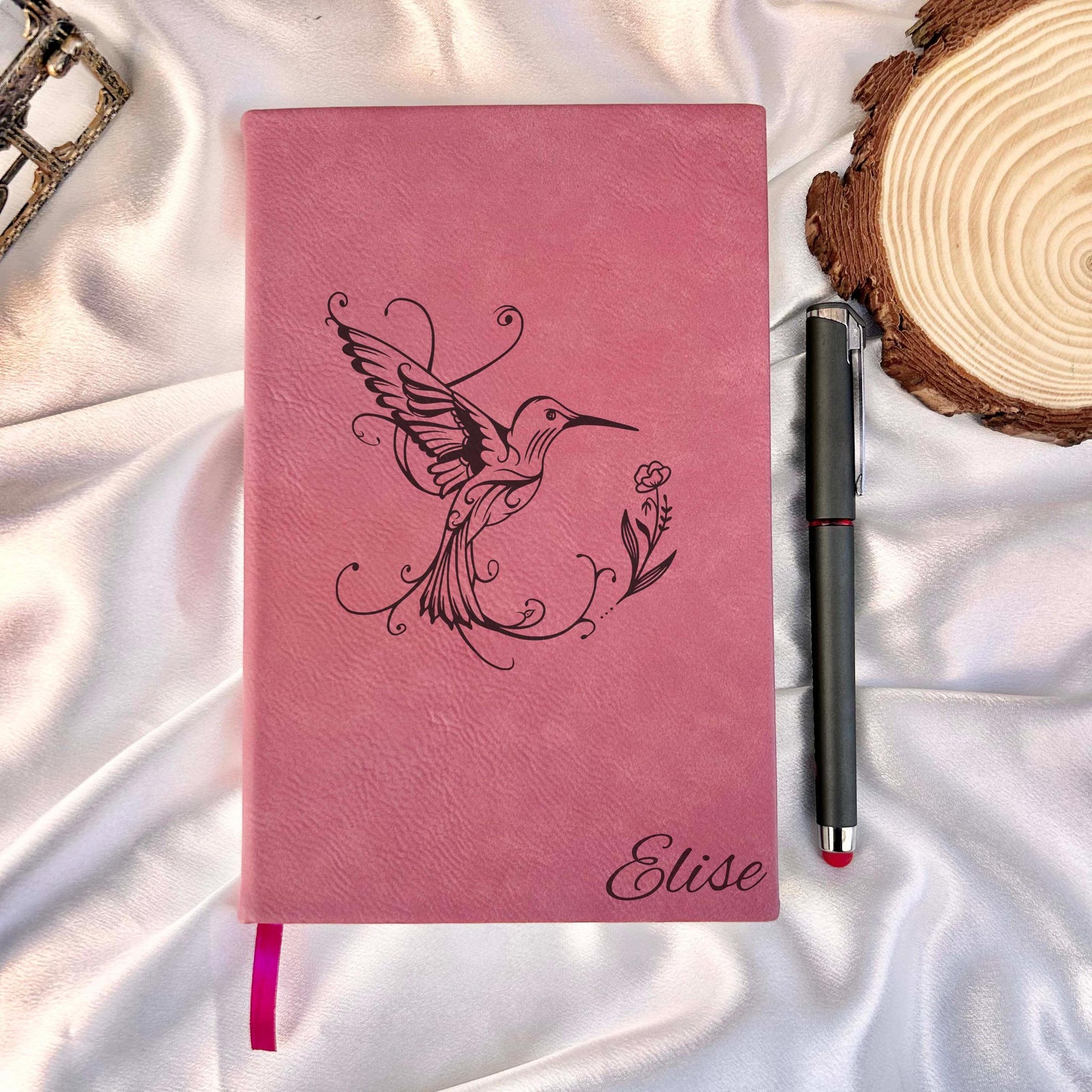 Hummingbird Lover Journal – Hard Cover, Design #71