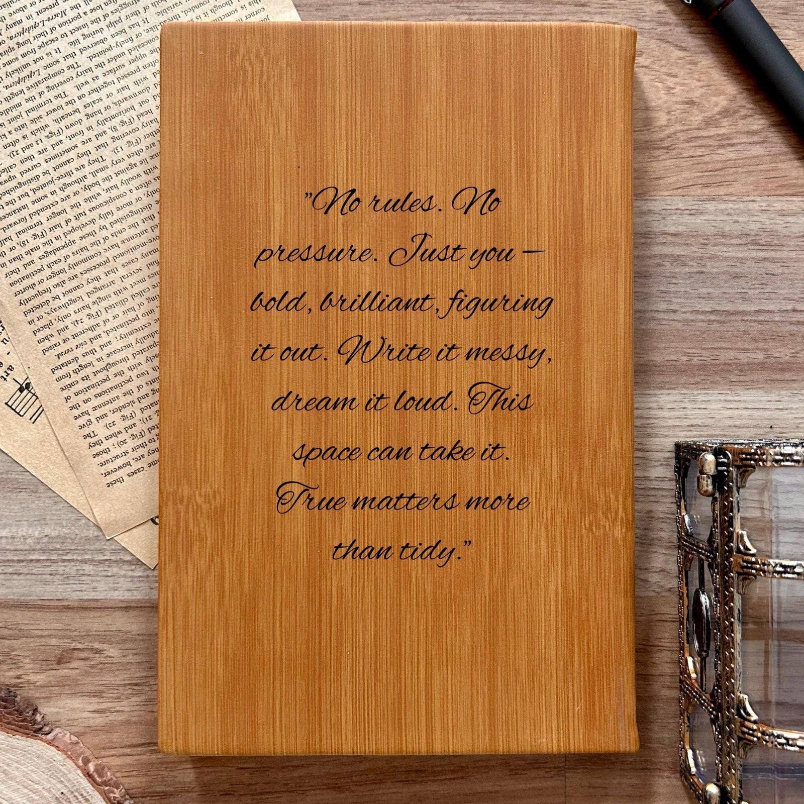 Ship Custom Journal – Hard Cover, Design #
