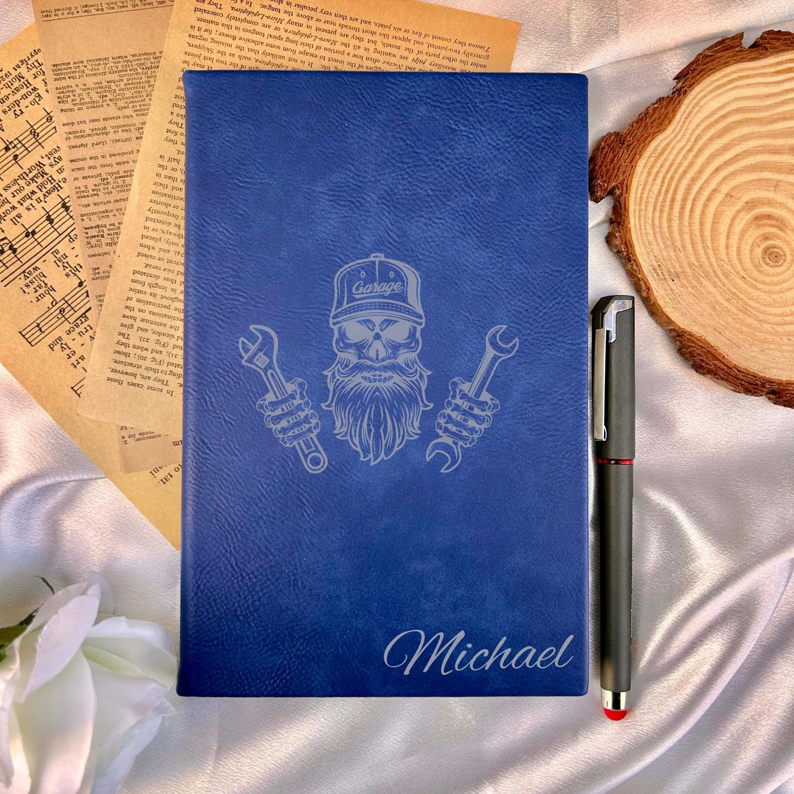 Mechanic Custom Journal – Hard Cover, Design #26